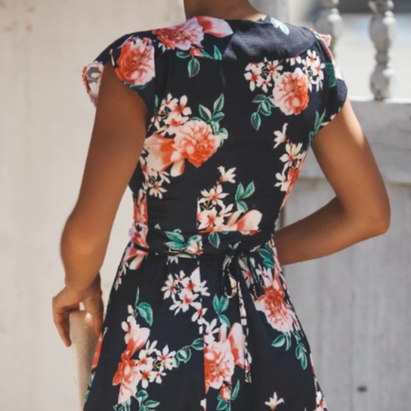 Summer Floral Dress - Picture 3 of 5